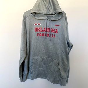 Nike University of Oklahoma hoodie, XL, DriFit